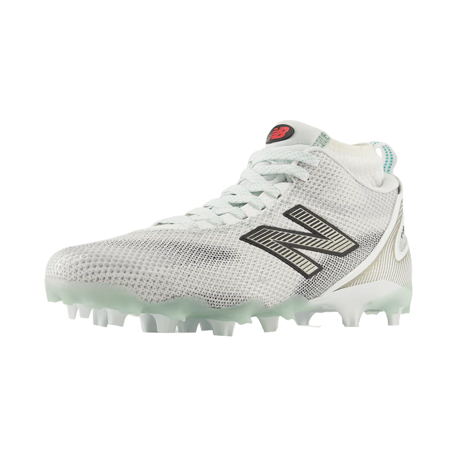 New Balance FreezeLX 5 Mid Cleats - White - Image 5