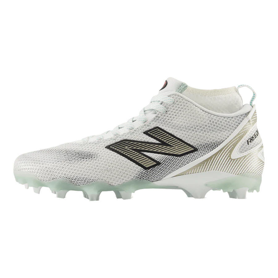 New Balance FreezeLX 5 Mid Cleats - White - Image 6