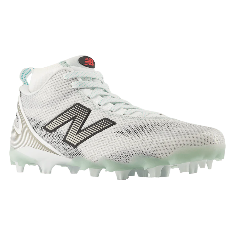 New Balance FreezeLX 5 Mid Cleats - White - Image 8