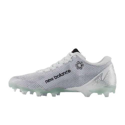 New Balance FreezeLX 5 Low Cleats - White - Image 3